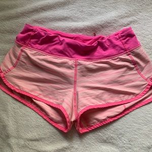 Rare pink Lululemon shorts